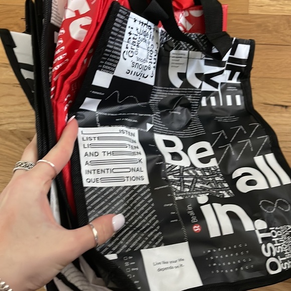 5 LuLulemon Colored Bags - Picture 2 of 2